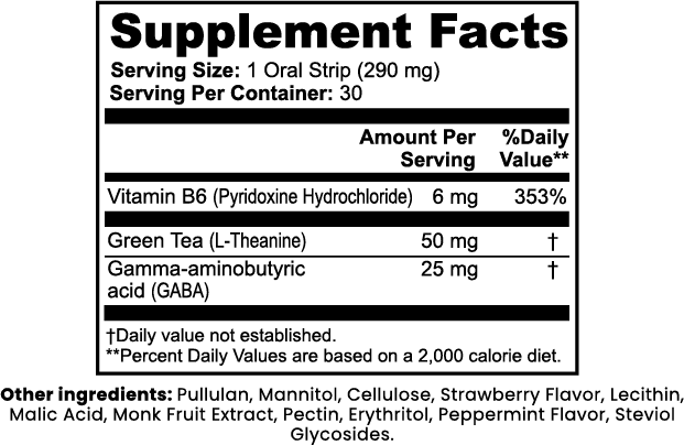 Vital Calm Strips - Full Vitale